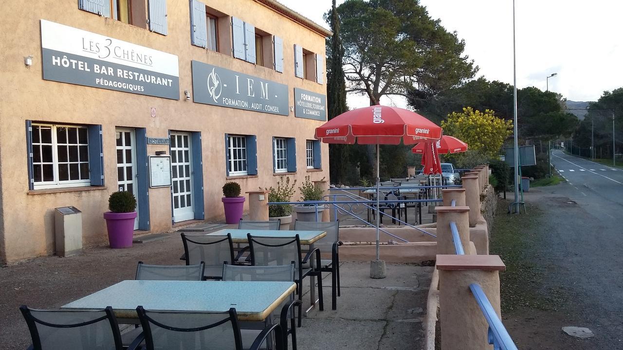 Hotel Restaurant Les 3 Chenes Fréjus Zewnętrze zdjęcie